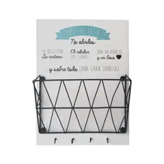 AREAS - Portallaves Canasta 25X35Cm Bas016 Antes