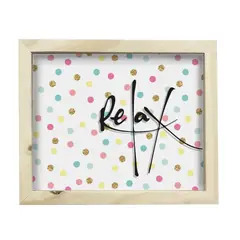 AREAS - Cuadro Caja Pino 22X27cm Relax