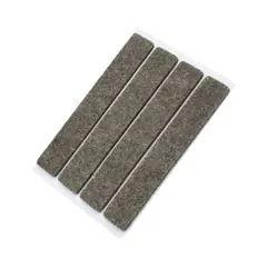 FIXSER - Fieltro Bandas Marron 17X100Mm 4Und