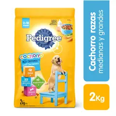 PEDIGREE - Alimento Seco Para Perros Carne Pollo Cerdo 2kg