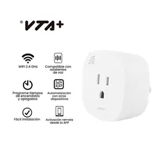 VTA PLUS - Tomacorriente Inteligente 1 Salida Polo A Tierra