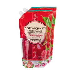 AROMASENSE - Jabón Líquido Doypack 800 Ml Frutos Rojos