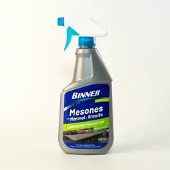 BINNER - Limpiador Protect Mesón Mármol Granito 500ml