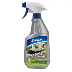 BINNER - Limpiador Protect Mesón Mármol Granito 500ml