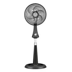 SAMURAI - Ventilador Turbo Silence Compact 3 en 1, 3 Velocidades, Negro