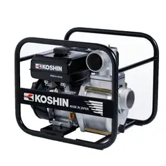 GENERICO - Bomba de Agua 3 Pulgadas Motor Koshin 4.2 Hp a Gasolina