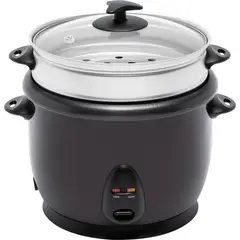 undefined - Olla Arrocera con Vaporera 1.8 Lts Negro