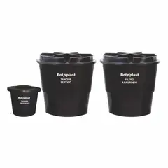 ROTOPLAST - Kit Séptico Tanque 500 + Anaerobio 500 +Trampa 105