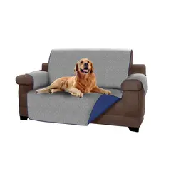 ENERGY PLUS - Forro Protector de Muebles Reversible Azul 2 Puestos