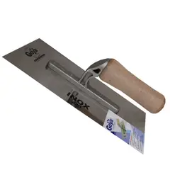 GOYA - Llana Inoxidable 125 mm Mango Madera