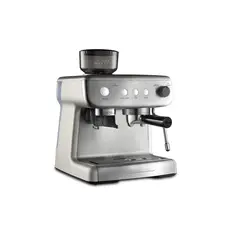 OSTER - Cafetera para Espresso Perfect Brew 15 Bar, con Molino Integrado, Acero Inoxidable