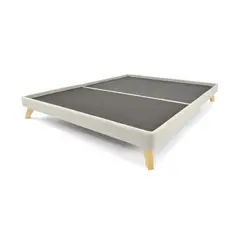 HOGAR VENECIA - Base Cama Verona King 205X205X25.3 Tela