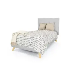 HOGAR VENECIA - Set de Dormitorio Sencillo Verona Plata