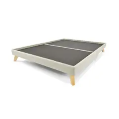 HOGAR VENECIA - Basecama Verona Doble 195X145X25.3 Tela Taupe