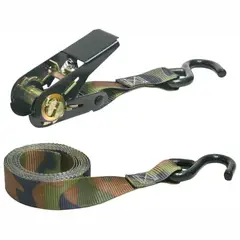 KEEPER - Amarre De Trinquete De 16 X 1 Pulg. Camuflaje Blaze 600 Lbs.