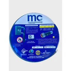 GENERICO - Coraza Liquid Tight Recubierta En PVC 1/2-Pulg 5Mt
