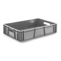 ESTRA - Caja Transparente Fondo Cerrado Pared Cerrada 60x40x13 cm