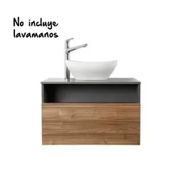 CORONA - Mueble Plus Vessel 70 Centímetros Stone Izquierdo