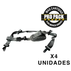 RDL - Pack Barbuquejo 4 Apoyos Con Mentonera X 4 Unidades