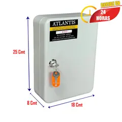 ATLANTIS - Ordenador de Seguridad 48 Llaves + Identificador 26 cm X 21 cm X 8 cm