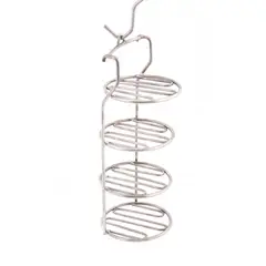 STEAK AND BEER - Torre Multiusos 4 Niveles Para Asador Tipo Barril 48 Cm