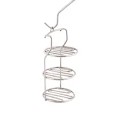 STEAK AND BEER - Torre Multiusos 3 Niveles Para Asador Tipo Barril 30 Cm