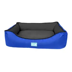 SOFISTIPETS - Cama Para Perro Doble Faz 70x50x20cm Mediana Azul Sofistipet