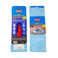 TASK - Mopa Plana Microfibra sin Cabo 43cm