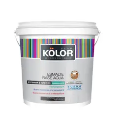 undefined - Esmalte a Base de Agua Gris 1/4 Galón
