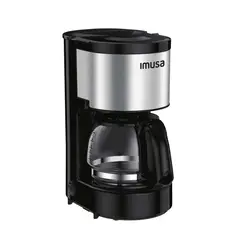 IMUSA - Cafetera Perfecta 6 Tazas Acero Inoxidable