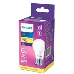 PHILIPS - Bulbo Led 5w 420 Lúmenes E27 Luz Cálida Certificado