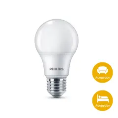 PHILIPS - Bulbo Led 9w 800 Lúmenes E27 Luz Cálida Certificado