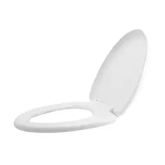 BOCCHERINI - Asiento Sanitario Alongado Caida Lenta Blanco