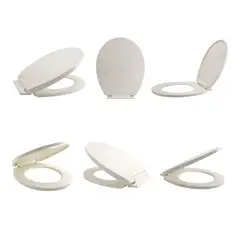 BOCCHERINI - Asiento Sanitario Redondo Caida Lenta Beige