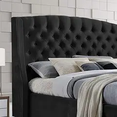 EKONOMODO COLOMBIA - Cabecero Italia para Cama King Negro