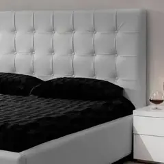 EKONOMODO COLOMBIA - Cabecero Ilusión para Cama Queen Gris Perla