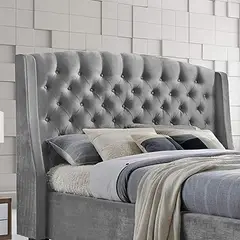 EKONOMODO COLOMBIA - Cabecero Italia para Cama King Gris Perla