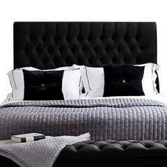 EKONOMODO COLOMBIA - Cabecero Paris para Cama Doble Negro