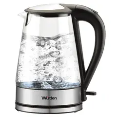 WURDEN - Hervidor De Agua 1.7 Litros Vidrio