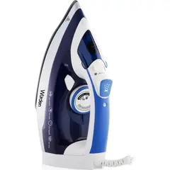 WURDEN - Plancha a Vapor base Cerámica 2000 Watts WIR-KLEID20 Azul