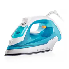 RECCO - Plancha a Vapor base Cerámica 1500 Watts RPV-STIRO15 Azul