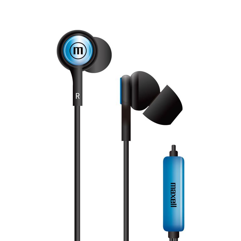 Imagen de Audífonos Con Micrófono In-Tips Stereo Buds Azul