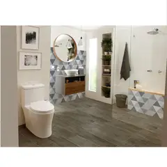 CORONA - Base Decorada Indi Rombos 30x60cm Gris