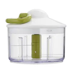 TEFAL - Picatodo Manual 5 Segundos Blanco Con Verde