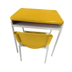 EKONOMODO COLOMBIA - Pupitre Adulto + Silla Amarillo 70X73X50 Amarillo