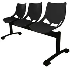 EKM DESIGN - Tándem Palermo x3 67x64x76 Negro