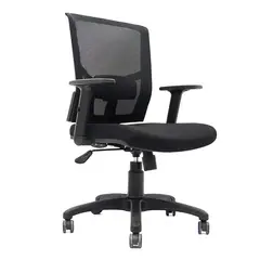 EKONOMODO COLOMBIA - Silla de escritorio Negro con brazos Dolf