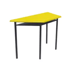 EKM DESIGN - Pupitre Trapezo Amarillo 53X120X61 Amarillo