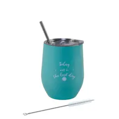 VERAMOREST - Termo - Vaso en Acero Inoxidable Azul