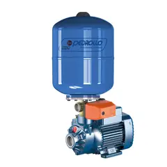 PEDROLLO - Equipo de Presión Pkm60 0.5Hp 110V + Tanque Hidroneumático Vertical de 8 Litros